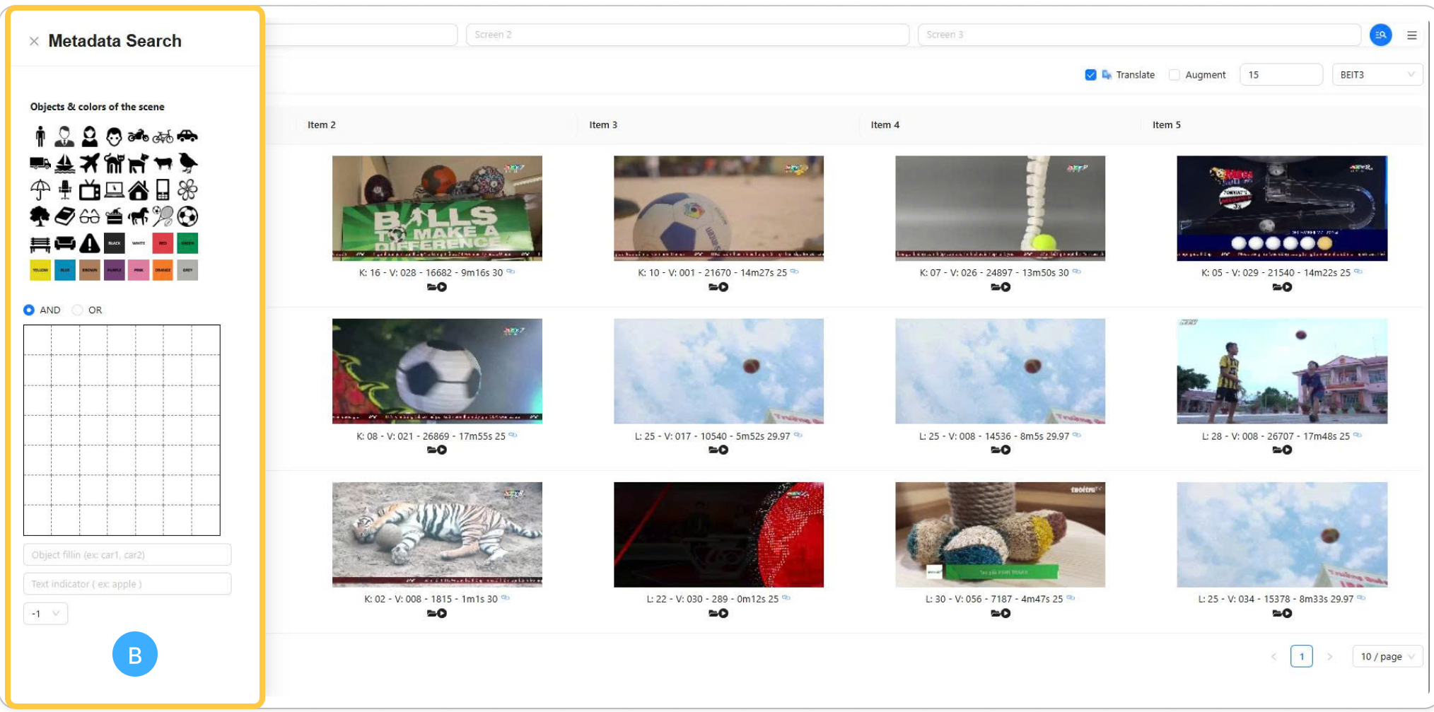 User Interface Overview